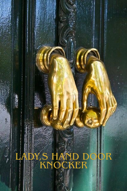 Viktoryen Ladys Hand-Kapı Tokmağı